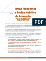 25 - Preguntas - Frecuentes Leche de Amaranto Alegria.