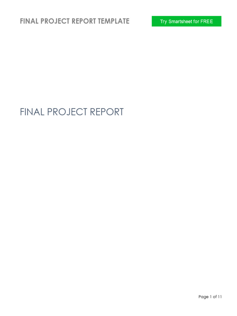 IC Final Project Report Template 10673 PDF | PDF