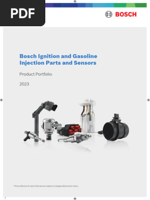Bosch Gasoline Parts and Sensors | PDF