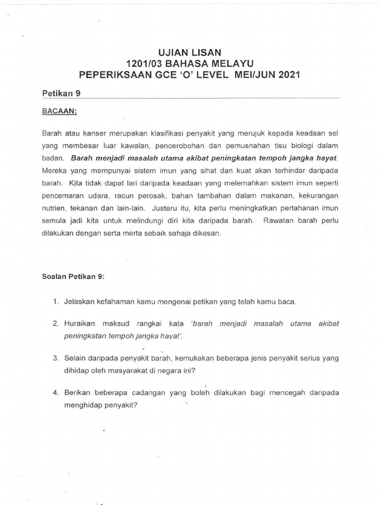 Petikan 9 | PDF