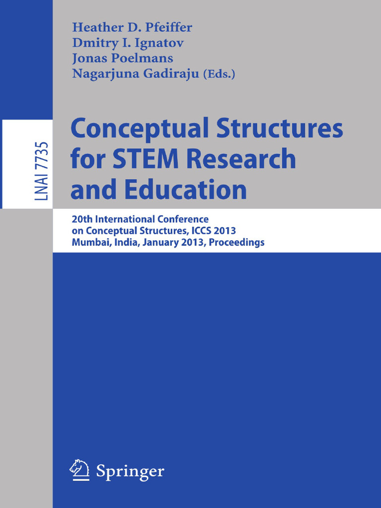 Conceptual Structures For Stem Research and Education 2013 | PDF