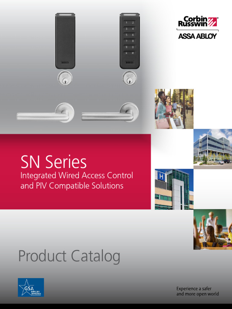 Corbin Russwin SN Series Catalog | PDF