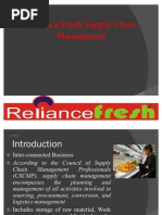 Reliance Fresh Supply Chain