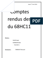 Compte Rendu TP Microcontrôleur