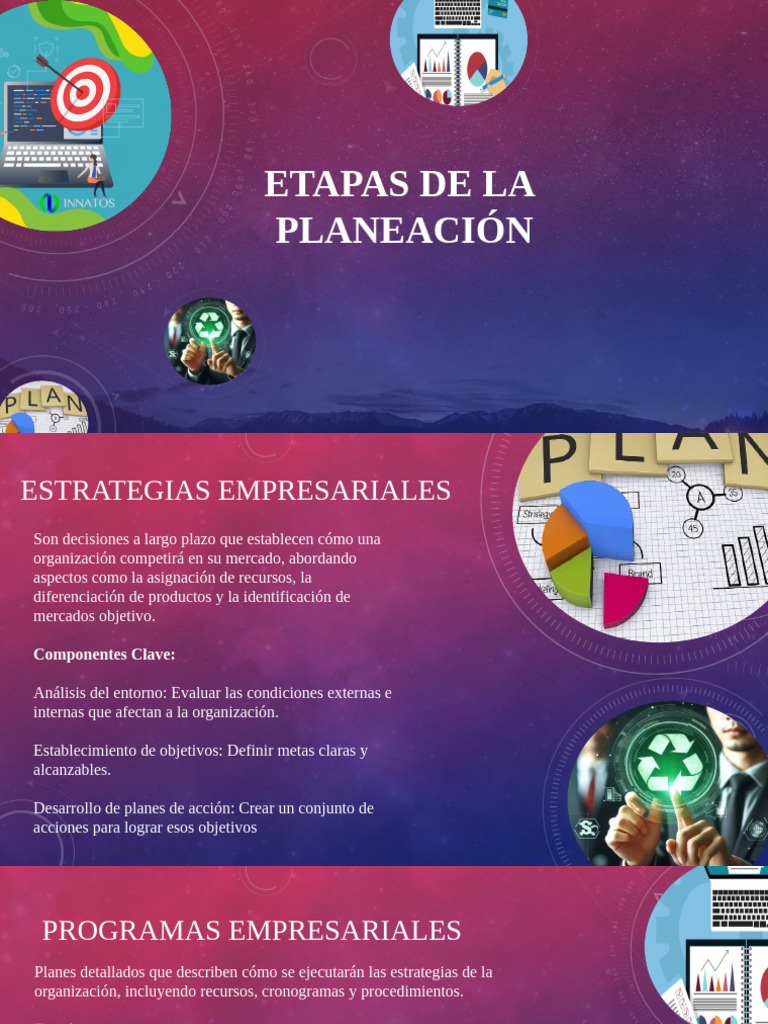 Etapas de La Planeación | PDF