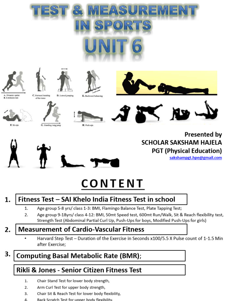 CLASS 12 PHYSICAL EDUCATION CH 6 TEST AND MEASUREMENT IN SPORTS visual data 5