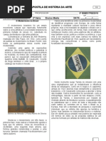 Apostila Historia Da Arte.modernismo No Brasil