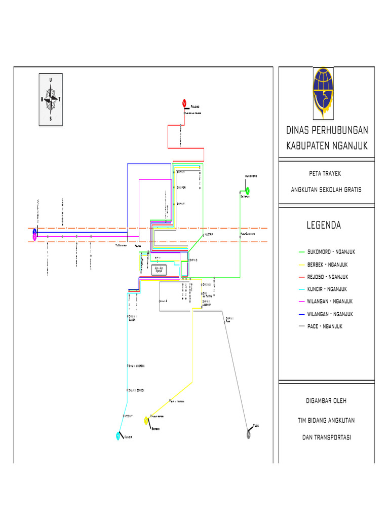 Trayek Angkutan-Model | PDF
