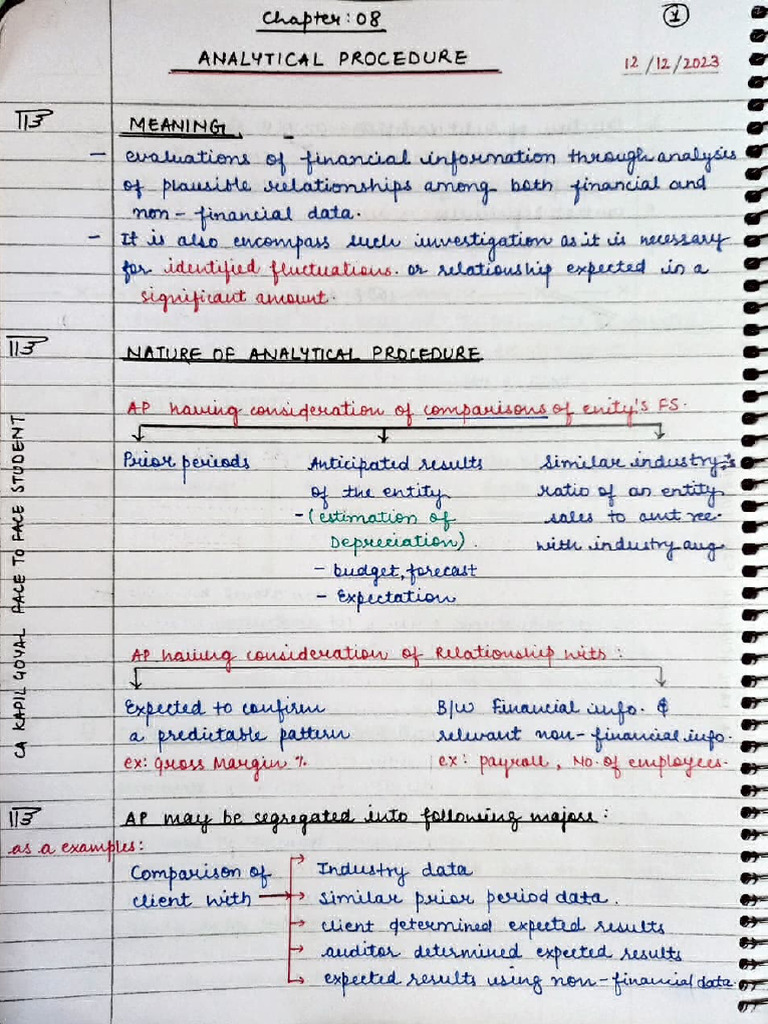 Chapter 8 Notes | PDF