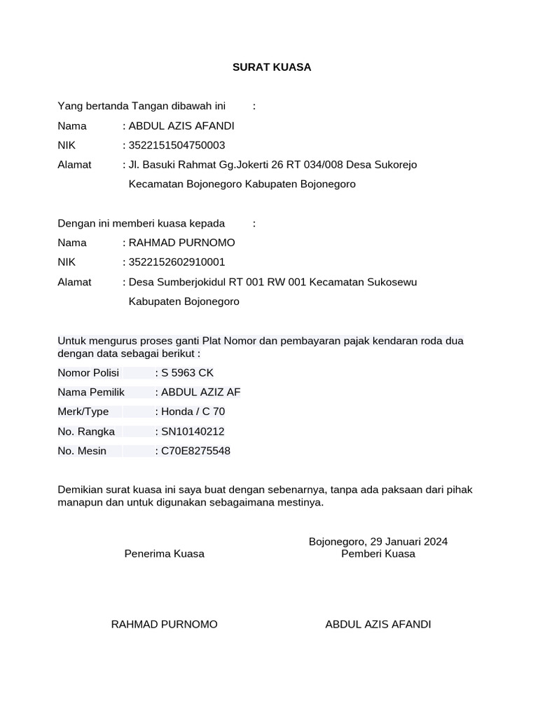 Surat kuasa pak e rafa pdf