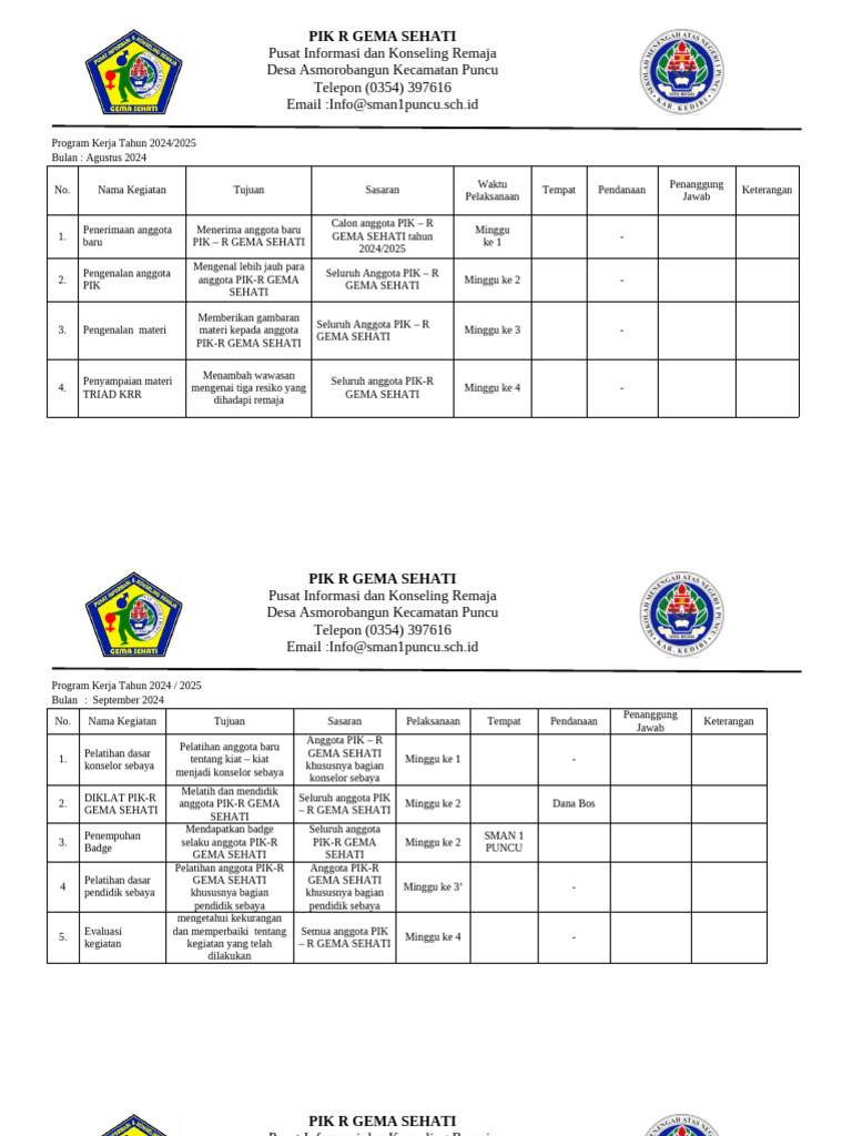 Program kerja pik r 2024 2025 pdf