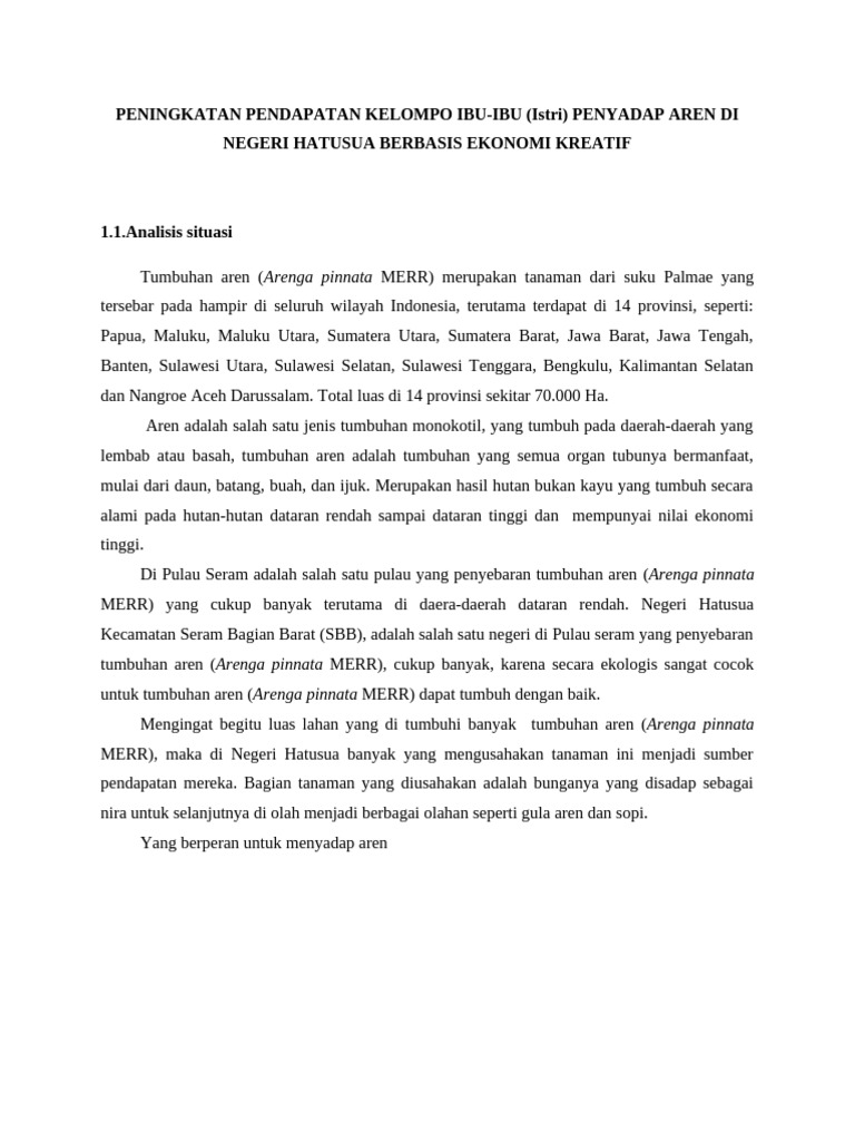 Proposal PKM 2024 | PDF