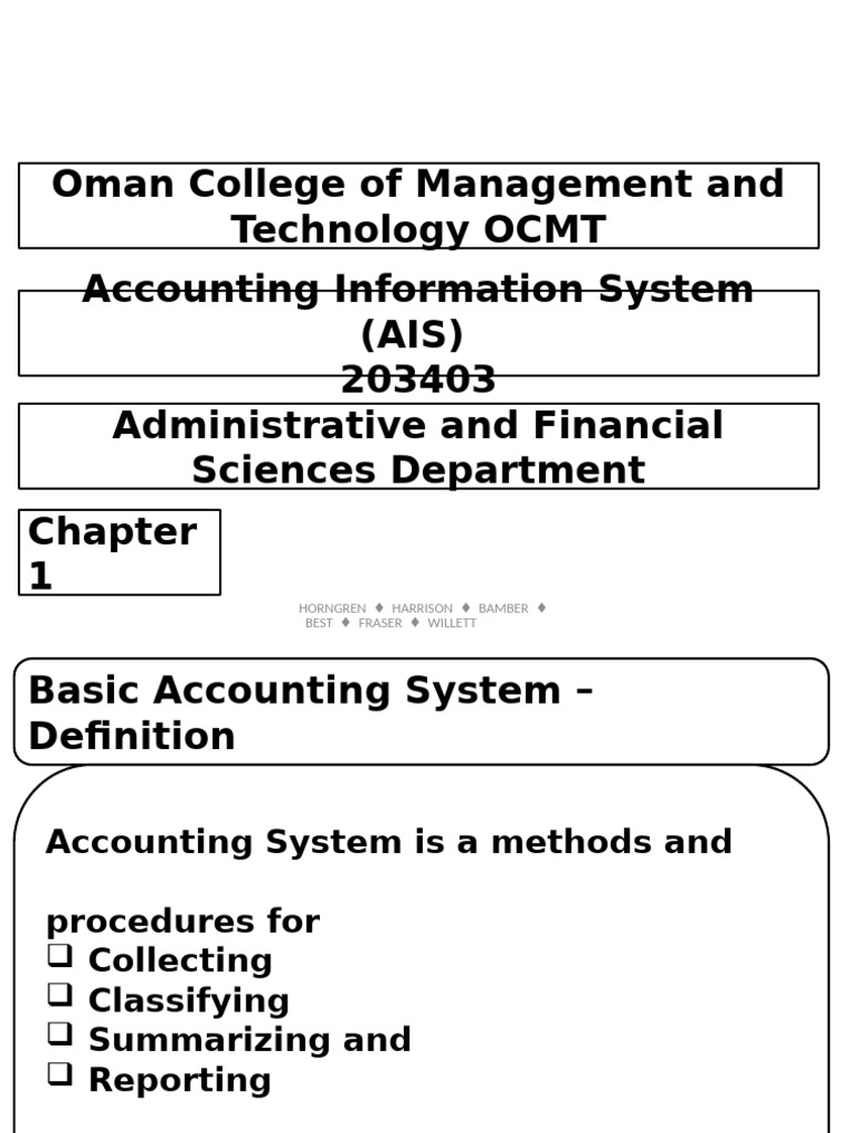 Chapter 1 - Introduction To Accounting Information System | PDF