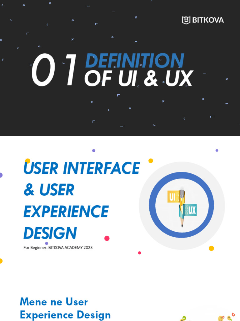 1 - Introduction to UI and UX | PDF