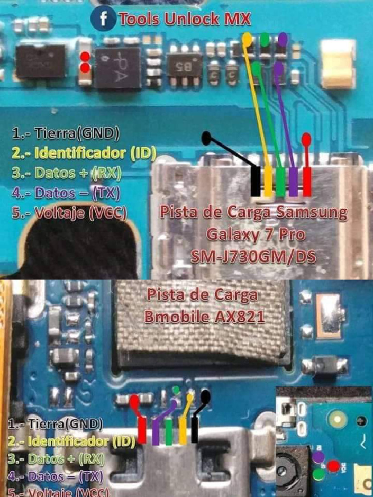 (Jumpers) Puertos de Carga - Imágenes | PDF