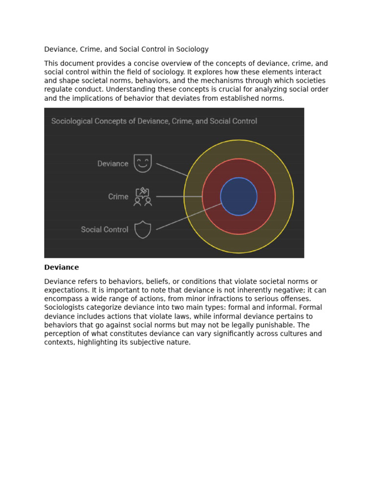 Chap 7 SOCIOLOGY | PDF