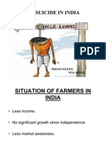 Farmer Suicide in India