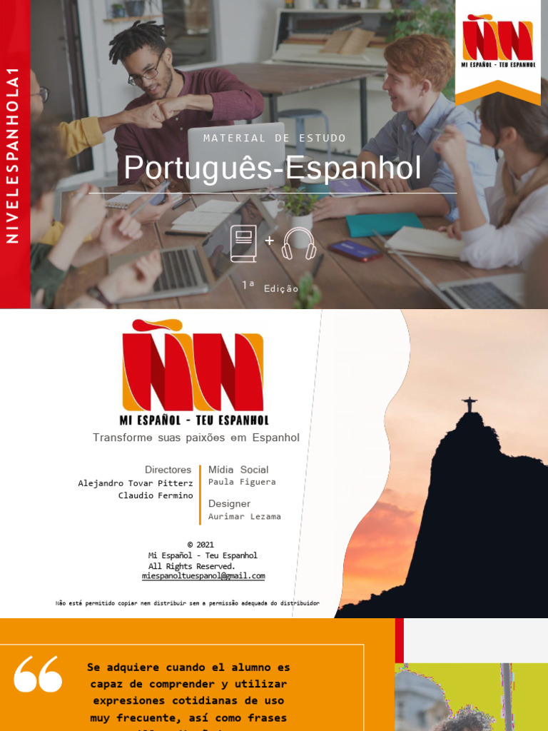 Manual A1 - Espanhol | PDF | Linguística