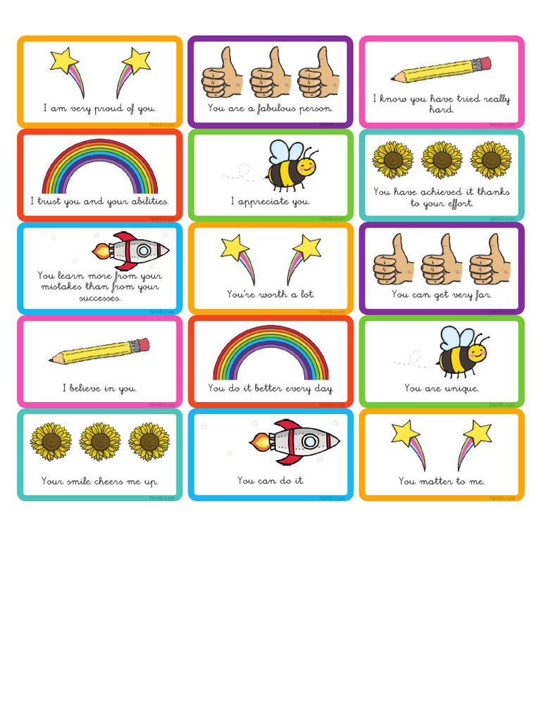 Es V 76 Positive Comments Stickers Ver 1 | PDF