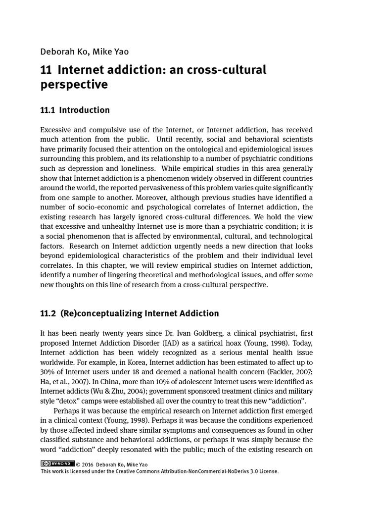 11 internet addiction an cross cultural perspectiv pdf