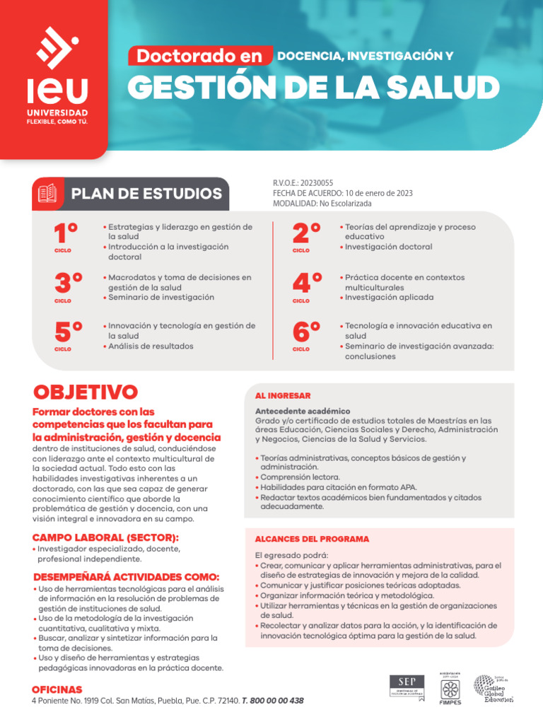 Doctorado en DOCENCIA | PDF