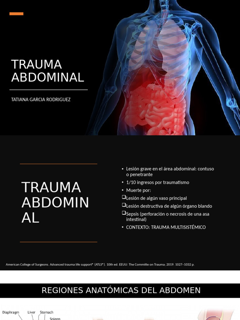 Trauma Abdominal | PDF