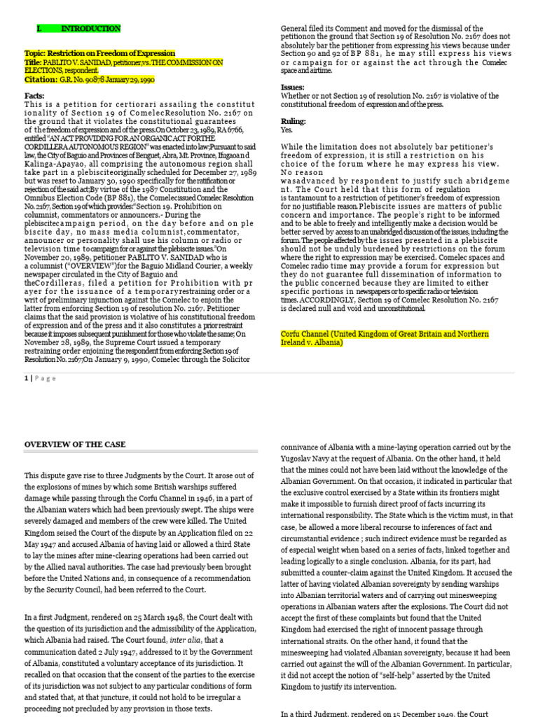 Phil Law Case Digest | PDF