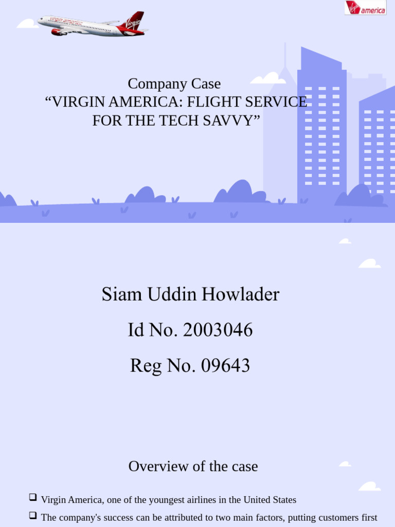 Virgin America: A Case Study in Service | PDF | Market Segmentation ...