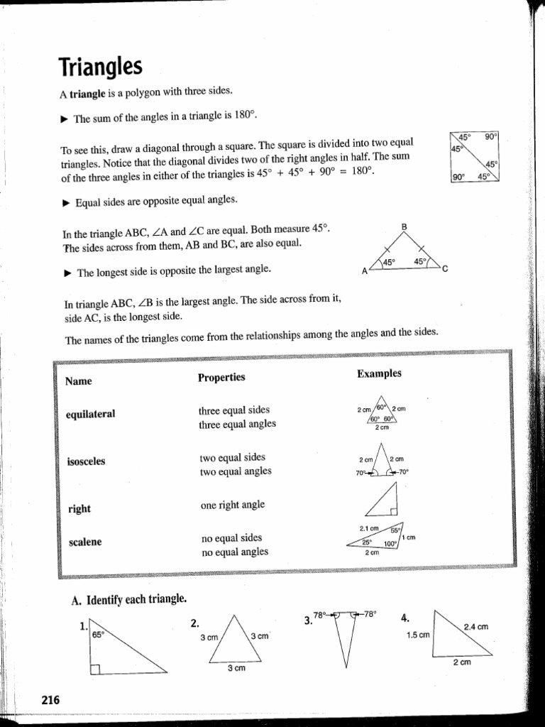 Geometry Review For Act
