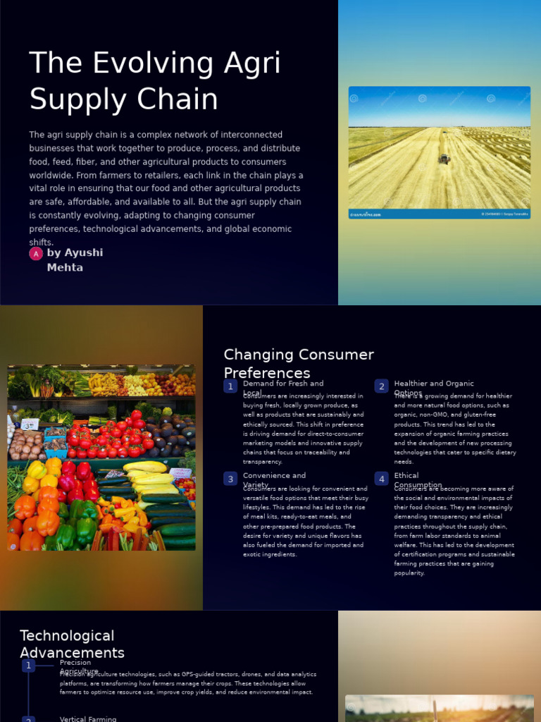The Evolving Agri Supply Chain - PPTX 20240906 111336 0000 | PDF ...