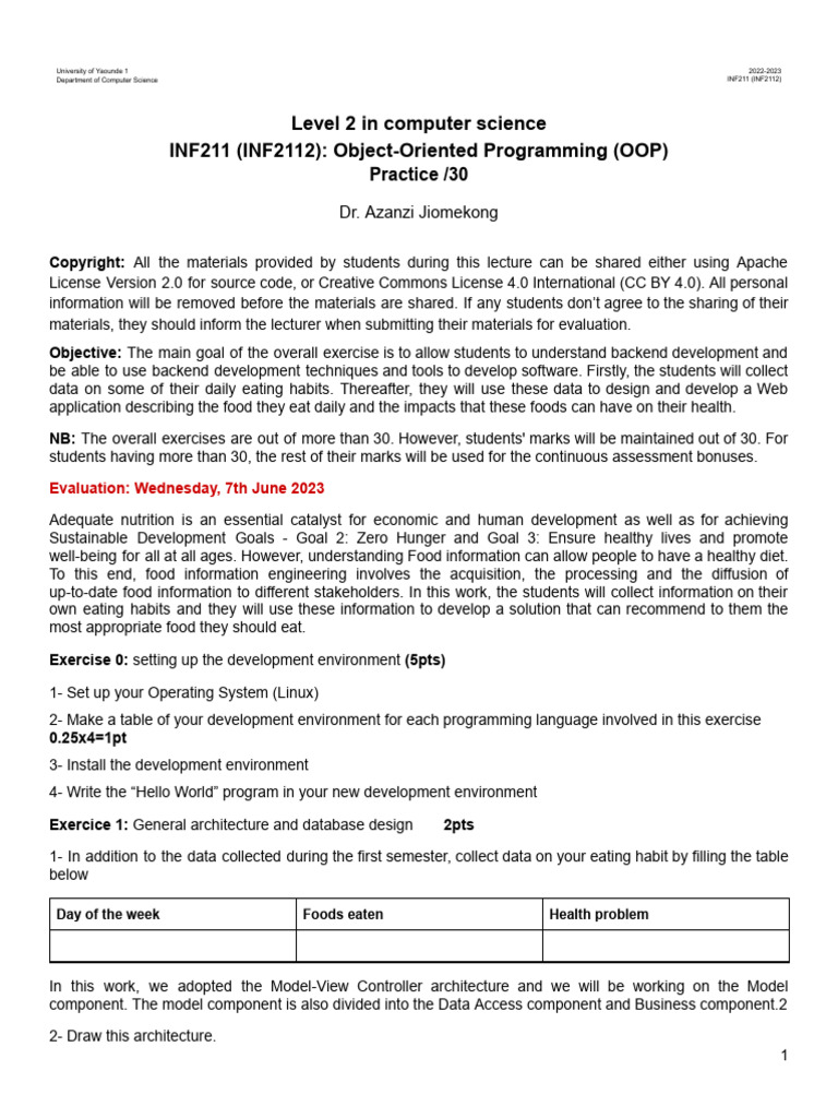 Practice 2 | PDF