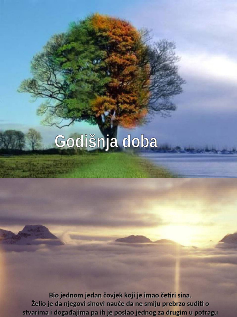 Godisnja Doba Prica Za Razmisljanje | PDF