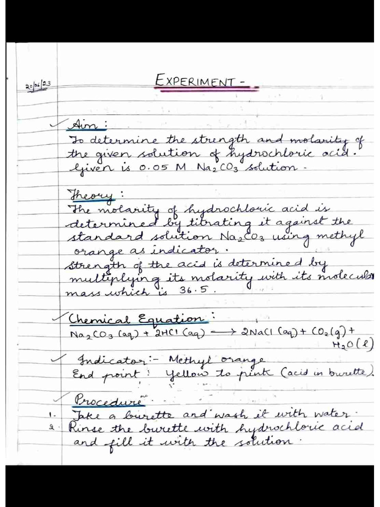 Experiment 3 | PDF