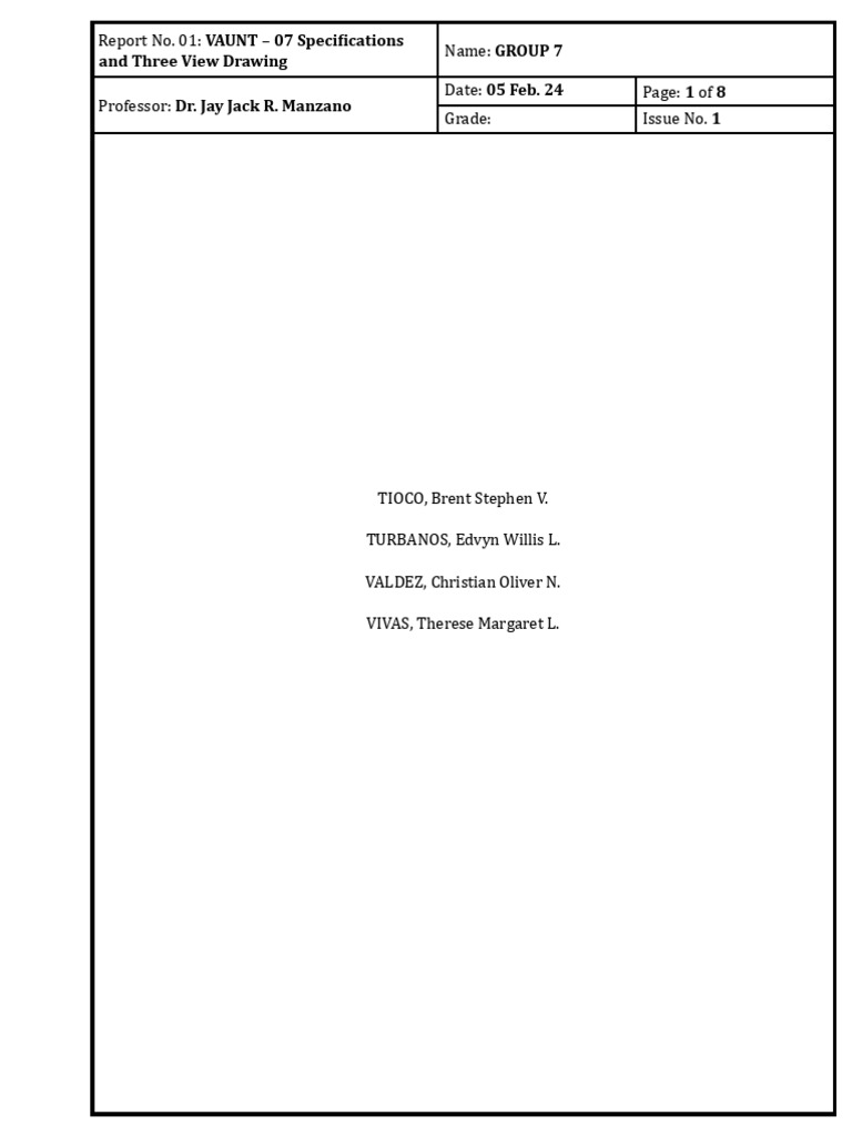 TR1 Paper | PDF