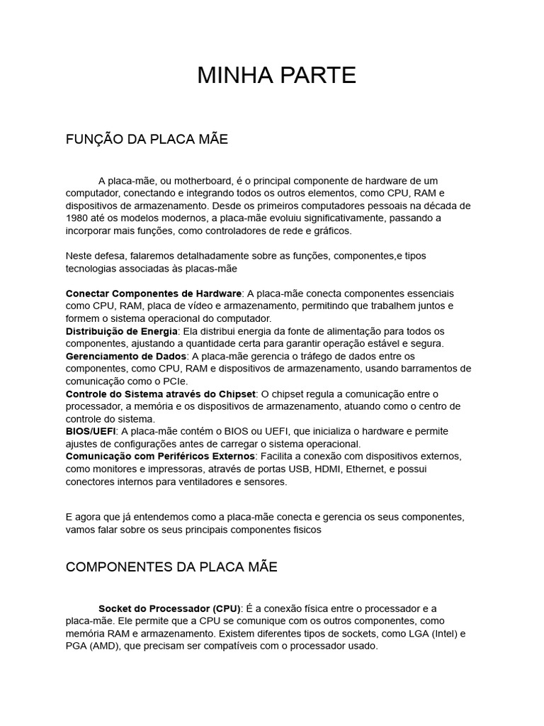 Minha Parte | PDF
