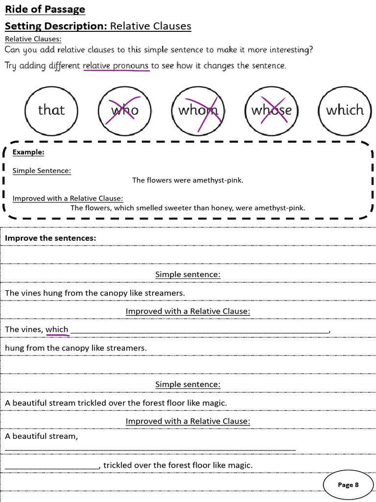 Relative Clauses | PDF