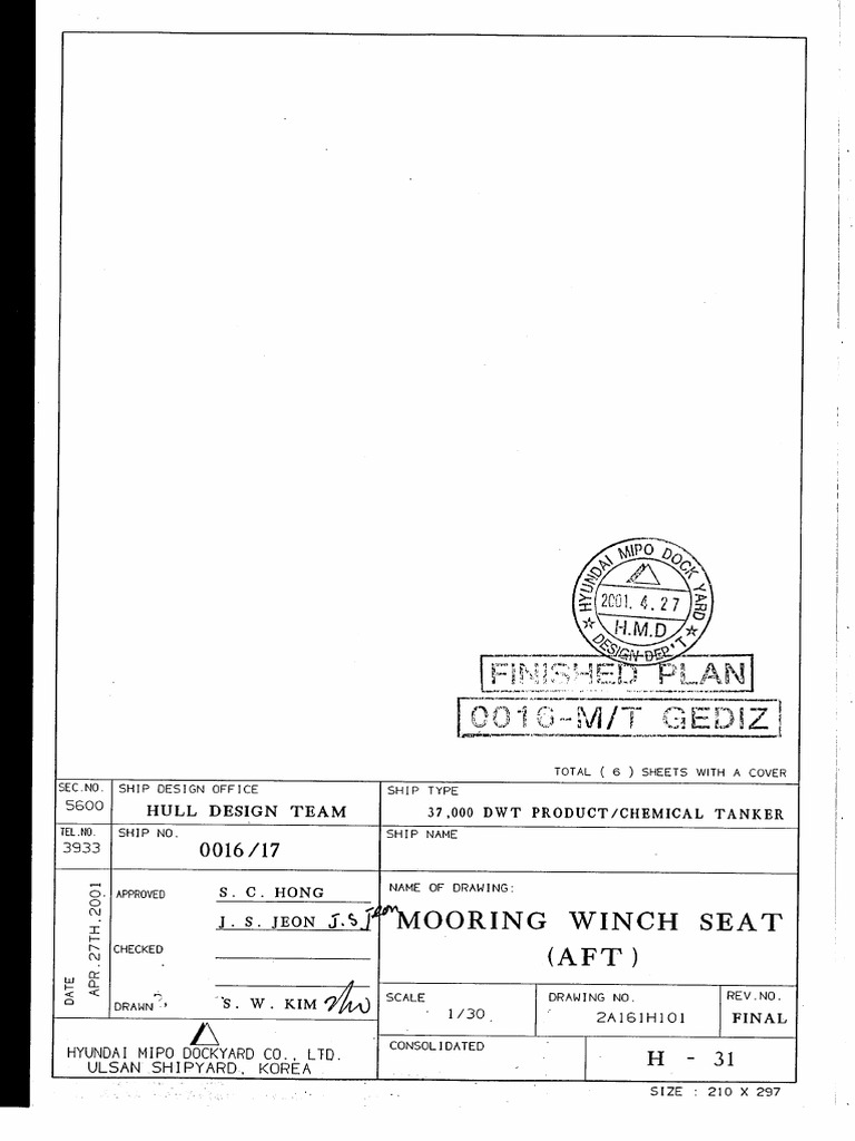 Mooring Winch | PDF