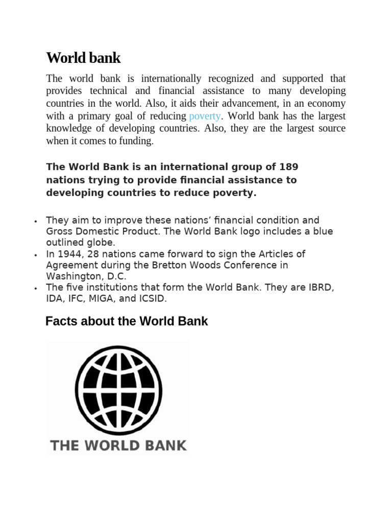 World Bank & Idb & Asean | PDF