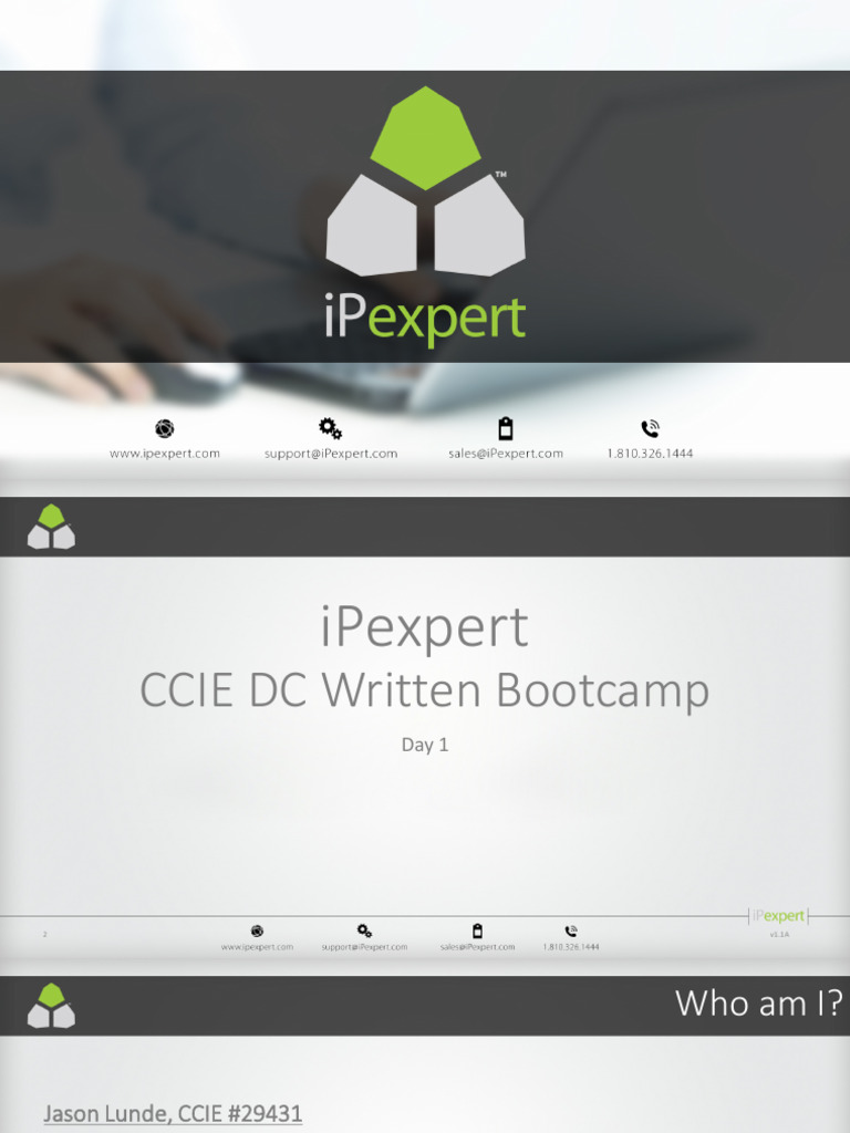 IPexpert - CCIE Data Center Written Exam DSLIDES1 | PDF