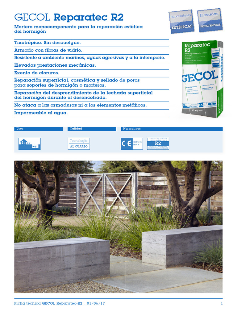Gecol Reparatec R2 | PDF