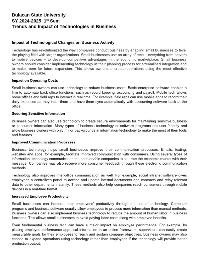 It application for business pdf