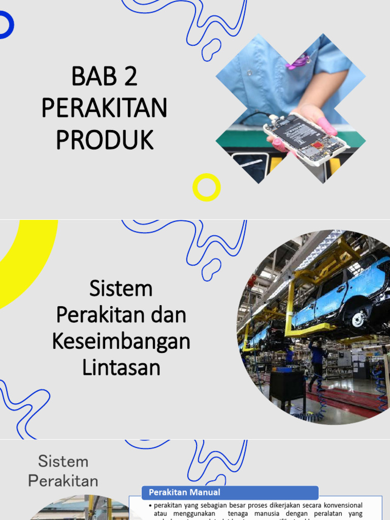 Sistem Perakitan Dan Keseimbangan Lintasan | PDF