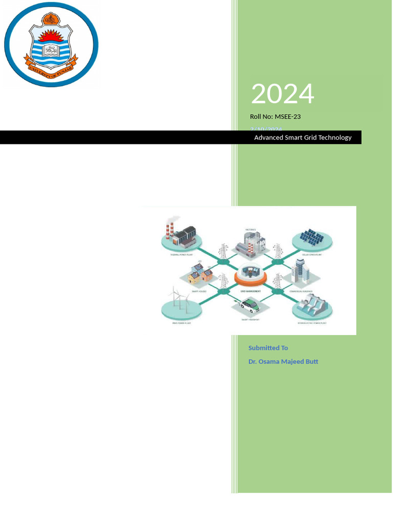 Advanced Smart Grid Technologies | PDF