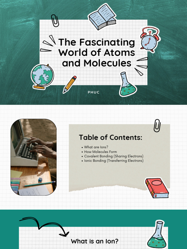 Green Illustrated Science Project Presentation Pdf
