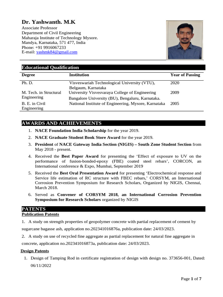 Deepak Kumar Kamde Ce15d074 | PDF