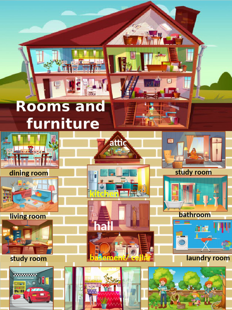 rooms-and-furniture-flashcards-picture-description-exercises-picture-d ...