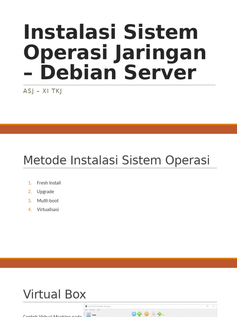 Panduan Instalasi Debian Server 12 | PDF | Griya & Taman | Teknologi ...