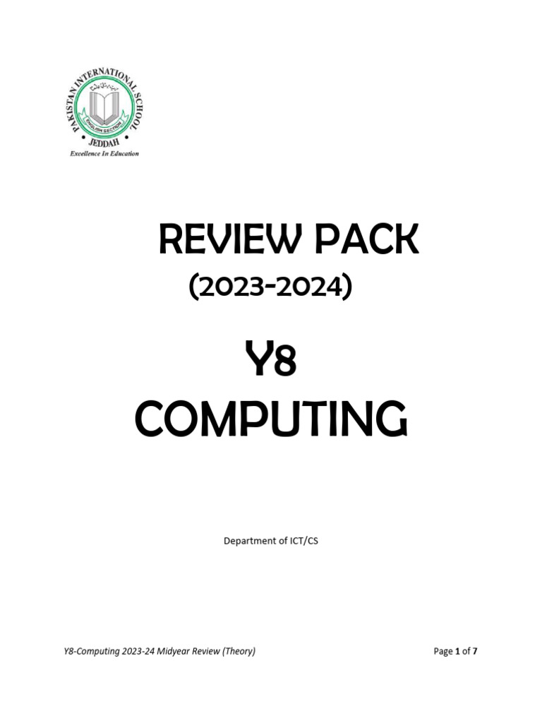 Review Pack - Theory | PDF