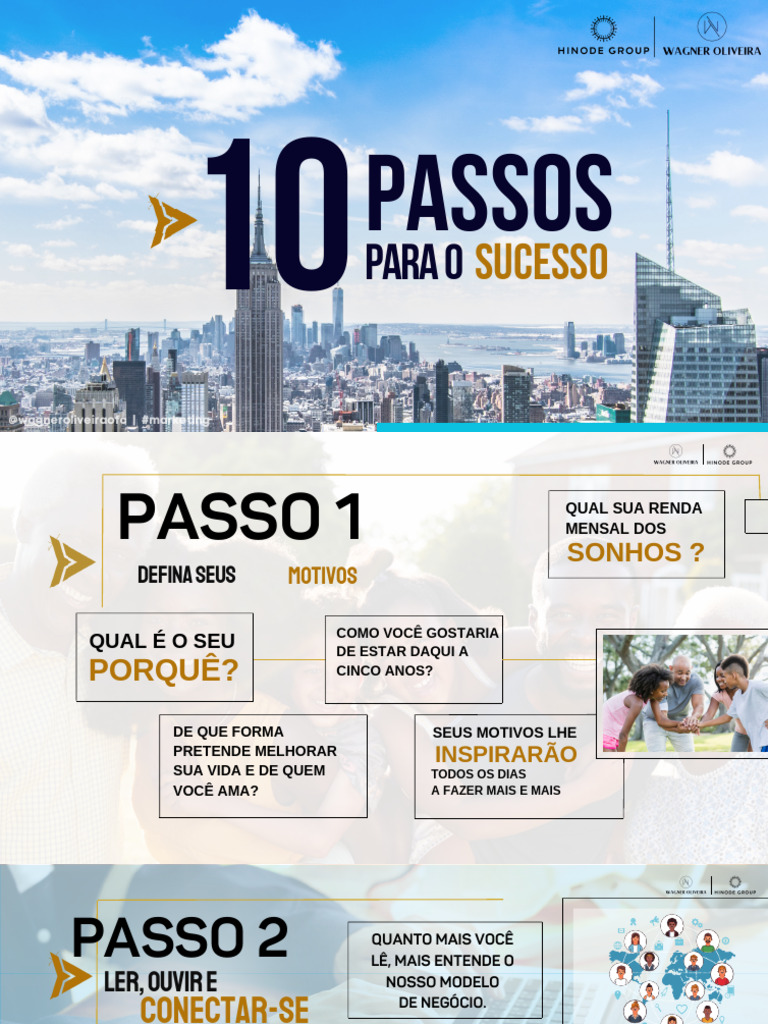 10 Passos para o Sucesso | PDF