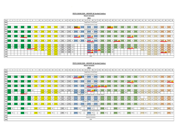 PS24 Archery Schedule v1 PDF